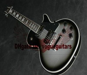 Custom Shop Deluxe Silverburst 2 Pickup Electric Guitar Chińska gitara9670638