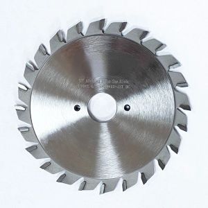 För panelsågsskjutbord såg trä och MDF -skärning 120 mm (12+12) T träbearbetning cirkulära poängsågklippningsverktyg