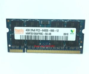 Rams Notebook Memory Hynix DDR2 4GB 800MHz PC26400S Oryginalny autentyczny DDR 2 4G Laptop Ram 200pin Sodimm