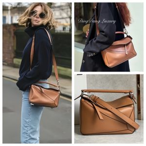 designväska lyxväska crossbody väska axelväska en praktisk väska designer väska kvinnor väska sadel väska geometriskt pussel geometriskt paket tote väska