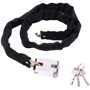 Practical Bicycle Chain Lock Safe Solid Padlock Heavy Duty Alloy Steel Chain Lock