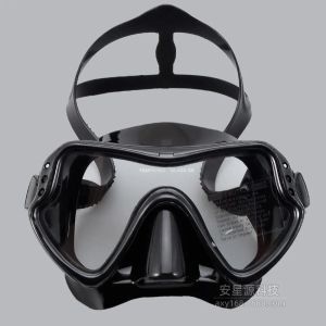 Goggli per immersioni per uomini e donne adulti tela grande maschera silicone che nuota maschera maschera bicchieri da immersione inbattima