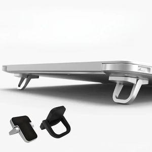 Laptop Stand för datortangentbordshållare Mini Portable Legs Laptop Stands för MacBook Huawei Xiaomi Notebook Aluminium Support