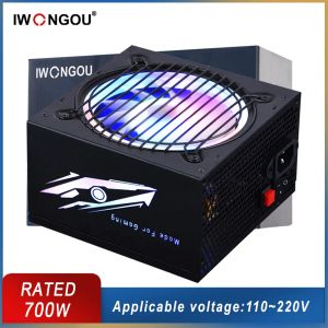 مزود الطاقة Iwongou للكمبيوتر 300W 400W 500W 600W PC FONT 110V/220V PFC PICO PSU 110V/220V POWER SOURCE PC GAMER