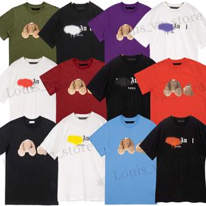 Men's T-Shirts T shirt Designer tshirt shirts for Men Boy Girl sweat T Shirts Printing Bear Oversize Breathable Casual T-shirts Cotton Size S-4XL T240409