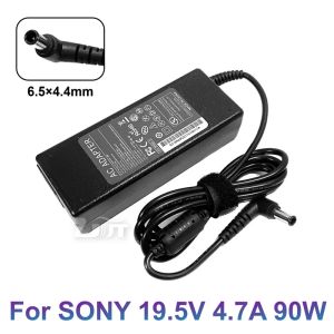 Adaptör 19.5V 4.7A 90W 6.5*4.4mm AC Şarj Cihazı Dizüstü Bilgisayar Sony VAIO için PCG61511L VGPAC19V20 VGPAC19V29 VGPAC19V30 31 33