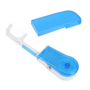 Replaceable Dental Floss Holder Dental Flosser Flat Wire Oral Pick Dental Floss Replacement Rack With Meters Dental Floss