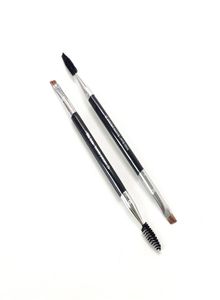 SEP PRO BROW BRUSH 20二重面角度の密集した髪の眉パウダーブラシ付きブレンダーツール7659382