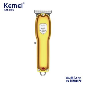 トリマーkemei km056ヘアクリッパープロフェッショナルエレクトリックヘアクリッパーUSB充電式メンズバーバートリマー電気ヘアトリマーマシン