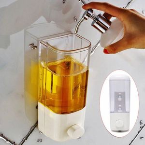 Liquid Soap Dispenser 500ml Bathroom Hand Washing Shower Wall Mount Foam Bottle