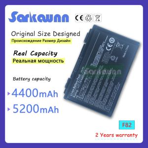 Батареи Sarkawnn 6cells F82 90NVD1B1000Y Батарея для ноутбука для ASUS F52 F82 F83S K40 K40E K40IJ K40IN K50 K51 K50ABX2A K50IJ K50IN