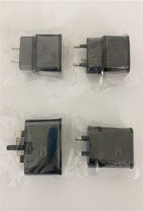 OEM UL EU UK AU Plug Universal Travel PD USB QC30 Caricatore a parete per Samsung S6 8 10 Nota 4 5 Caricale veloci TA209365748