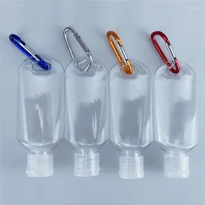 Bottiglie di stoccaggio 2 pezzi Riutilizzabili con alcool per alcool disinfettante igiene delle mani dispenser vuoto bottiglia di contenitore portatile esterno