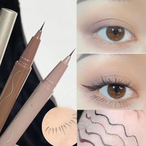 0.01mm Quick Dry Eyeliner Pen Makeup Waterproof Lasting Matte Glitter Liquid Lying Silkworm Lower Eyelash Pencil Eyes Cosmetics