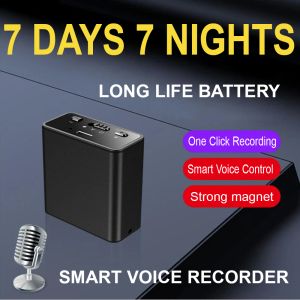 Gravador novo 8GB 16GB 32GB Mini Digital Voice Recorder Activation Voice Voice Recording Dispositivo de escuta Gravador de voz para reunião