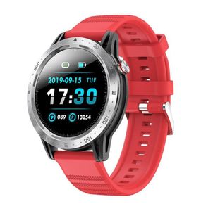 Smart Watch Red Waterproof Mens Sport Watches Pekskärm Hanbelson3735115