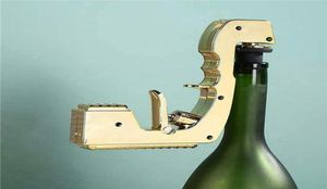 Wino Champagne Gun Bottle Bottle Bottle Piwo Wyrzucanie imprezy sprayowej Picie słomy6996383