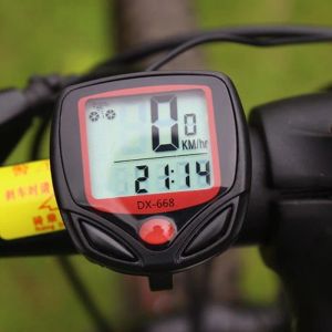 Rower Rower Speedometr Wodoodporny przewodowy cyfrowy jazda na rowerze Speedometr Candomer Cycling Speed ​​Code Code Table Bike Akcesoria
