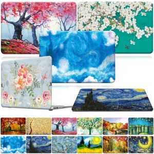 Apple Macbook Air Pro Retina 11 12 13 16 Touch Bar Painting Laptop Shell Caver Case 13.3 A1466 Pro 16（A2141）のケース