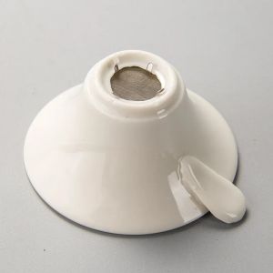 Kung Fu tea set accessories Ceramic Buddhism tea filter,tea Infuser Reusable Herbal Strainer Loose coffee Leaf Spice Filter