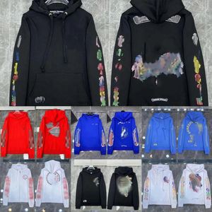 Mens hoodie tröja designer hoodie män zip upp tröja rena bomullstryckta läppar, lösa och mångsidiga i flera färger, cross cardigan, svart och svart vit kappa