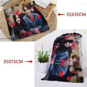 Towel Custom Lee Dong Wook Microfiber Bath Baech Towels Sport Drying Travel 35x35cm35x75cm