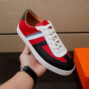 Luxury Mens Designer Casual Shoes Junior Low Tops Sneakers Genuine Leather Sports Skate Lace-up Brands Trainers 38-45eu