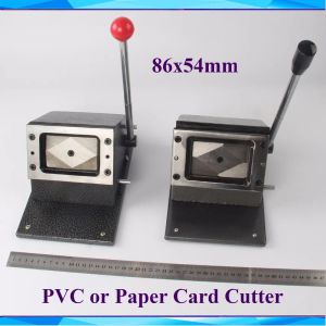 TRIMER PARA DIREITO PESADO 86*54MM PVC ou Nome do cartão de papel Manual ID Film Credit Business Credit Die Punch Cutter