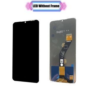 6.6inch For Tecno pop 7 pro BF7 BF7N LCD Screen Display With Touch Screen Glass Panel Assembly Complete Replacement Parts