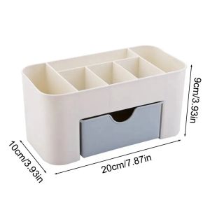 Nordic Desktop Schublade Kosmetische Aufbewahrungsbox Make -up Pinsel Organizer Box Schmuck Lippenstift Maske Kosmetikspeicher Fall