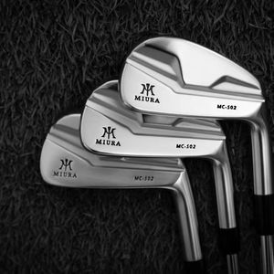 Nowy klub golfowy S20C MIURA MC-502 Irons Zestaw 4-9pw (7pcs) ze stalowym/grafitowym wałkiem S/R z nagłówkami