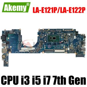 CZ10 LA-E121P LA-E122P dla Dell Latitude 7280 7380 Laptop Mainboard 0R5YF6 0x0ftd 0HP2CR 0W87R5 09PJNK NETOBOOK MATERBOBOR