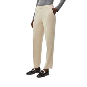 ファクトリーOEM/ODM女性は、材料/色/サイズのカジュアルな厚いセーターを添えたズボンをポケットに編む