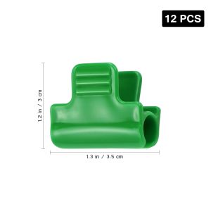 12pcs serre morsetti serra per pellicola per copertina clip tunnel clip per clip per clip per clip per clip per clip per clip per clip da 11 mm/ 043in.