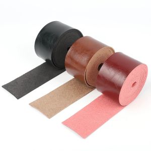 Durable 2 Meters DIY Black Wine Red Microfiber Leather Crafts Straps Strips Leathercrafts Accessories Belt Craft DIY Making