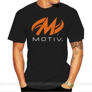 MOTIV BOWLING Mens Black TShirt S5XL male brand teeshirt men summer cotton t shirt 240409