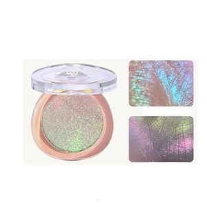 Markering av kameleonpulverkroppsskimmer Iluminador Maquiagem Finish Palette Fine Glitter Face Highlighter 240407