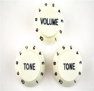 Mint 1 Volume2 Tone Knobs Electric Guitar Control Knobs For Fender Strat Style Guitar Wholes8197904