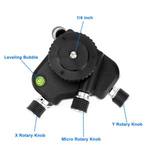 Kaitian Laser Rotary Base med justeringsfäste för 1/4 