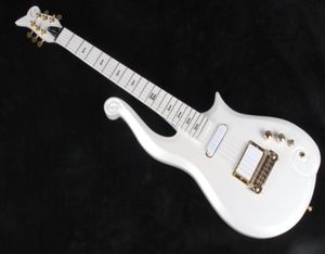 Nadir Elmas Serisi Prens Bulut Elektro Gitar Alder Vücut Akçaağaç Boyun Altın Donanım Mor Timsah Deri HardCase Daml SH5827855