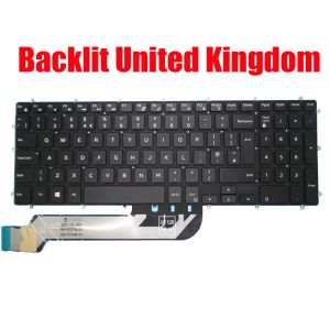 Keyboards Backlit Großbritannien UK Keyboard für Dell für Inspiron 5565 5567 5570 5575 5583 5770 5775 7566 7567 7577 5765 5767 7773 7778