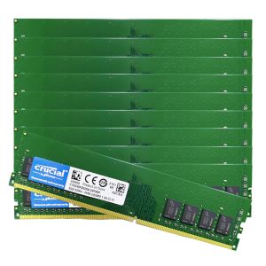 Rams 10pcs Memoria Ram DDR4 8GB 4GB 16GB 2400 2133 2666 3200 МГц ПК 17000 19200 21300 25600 Udimm Desktop Memory DDR4