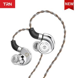 TRN Conch de alto desempenho Ear fone de ouvido Diamante diafragma Dinâmica Monitores de ear