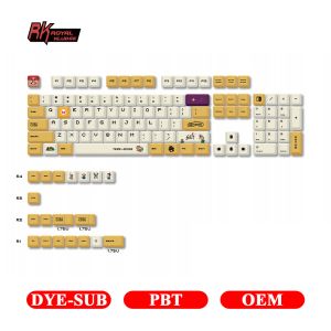 Tillbehör färgämnen General PBT KeyCap Cherry Profile Personliga nyckelkappar för Gateron Cherry MX Switch Gamer Mechanical Keyboard Key Cap