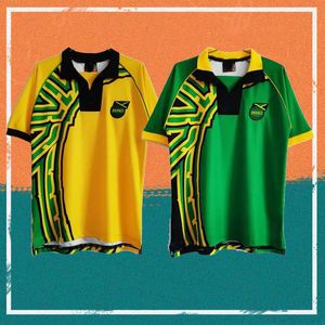 1998 Maglie da calcio retrò Jamaica 98 Earle Hall Goodison Maillots De Football Shirt Sewell Sinclair Dawes Cargill Boyd Uniform da uomo