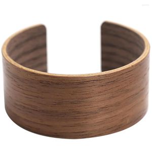 Disposable Cups Straws Bamboo Shell Walnut Cup Holder Outdoor Coffee Sleeves Heat-insulation Bottle