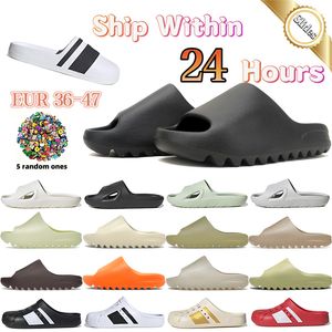 Designer-Hausschuhe Herren Womens Slides Knochen schwarz weißer Wüste Sand Erde Braun Mineralblau Grüne Mond graue Männer Mode Sandalen Sommer Outdoor Schuhe 36-47