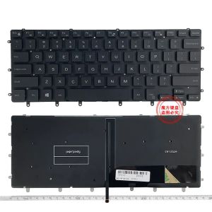 Keyboards Neue US -Tastatur Hintergrundbeleuchtung für Dell XPS 9550 9560 9570 Inspiron 15 7558 7568 Precision 5510 M5510 5520 5530 Hintergrundbeleuchtung