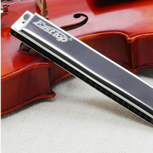 Easttop 24 лунка Tremolo Harmonica Key из C/D/E/F/G/A/B Harp Set Armonica Profession
