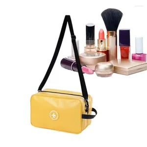 Stume da stoccaggio Boiletrie Borsa Custodia per trucco impermeabile per donne Organizzatore Essentials Portable Travel Essentials Port On Airport